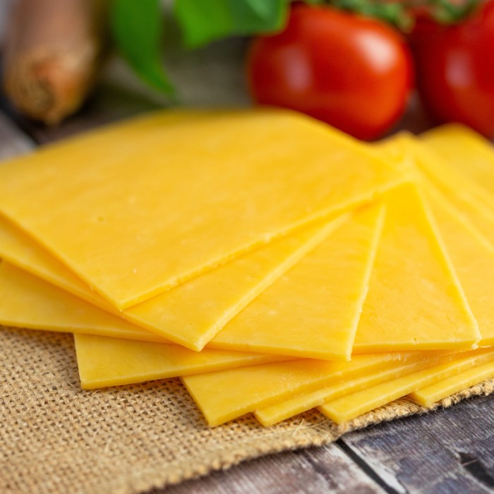 Sliced american cheese nutrition facts