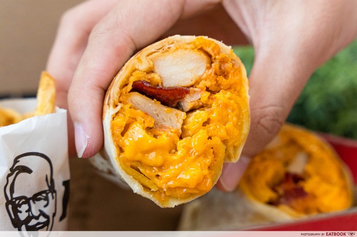 Kfc mac and cheese wrap nutrition