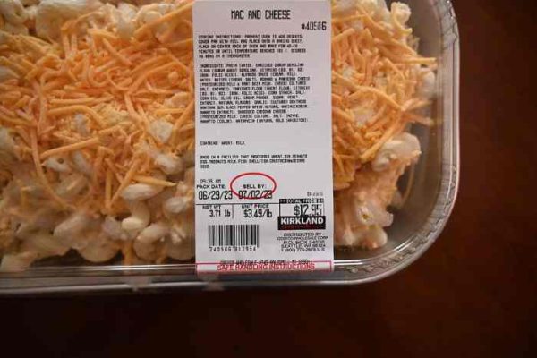 Costco mac and cheese nutrition