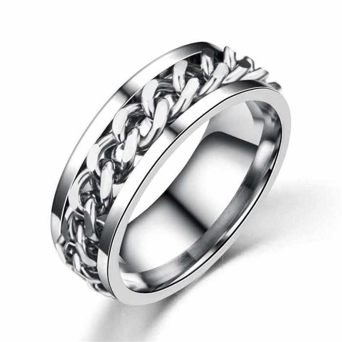 Fashionable mens rings