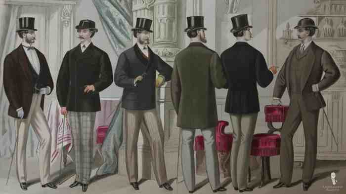 1800s masculina linha