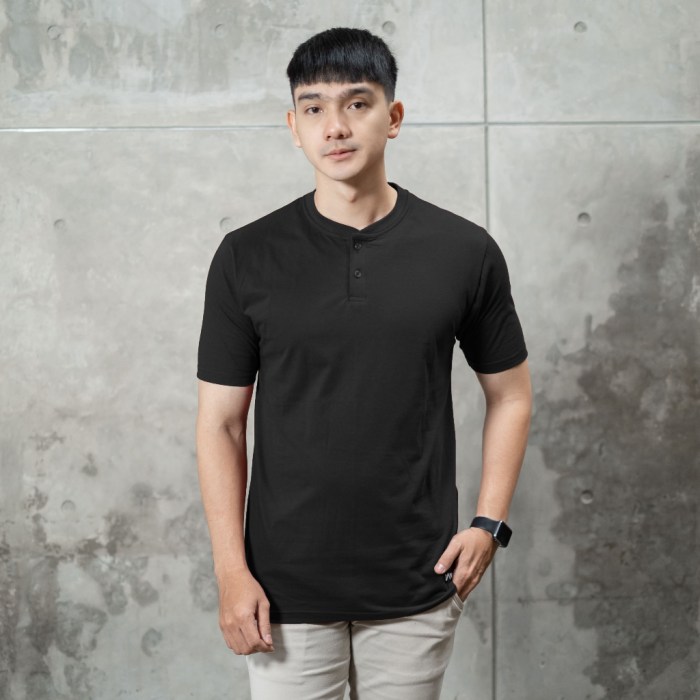 Men black shirt fashion