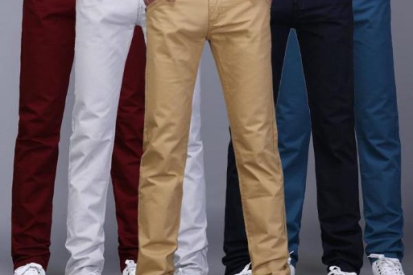 White pants mens fashion